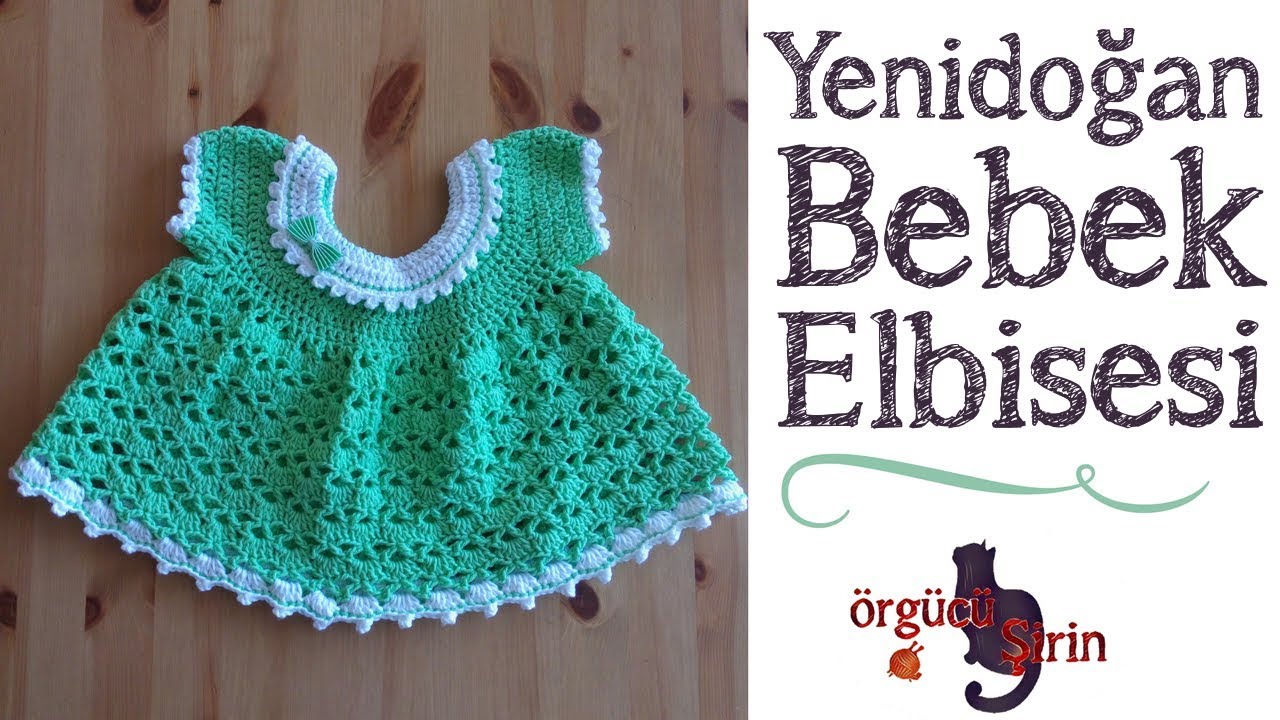 Yenidoğan Bebek Elbisesi / Bebek Örgü Modelleri