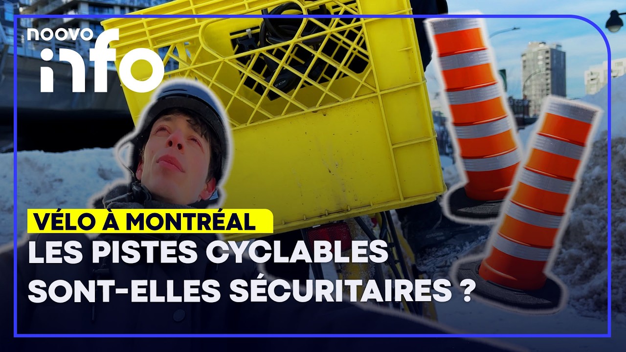«Pistes cyclables dangereuses à Montréal»: ce que disent les données