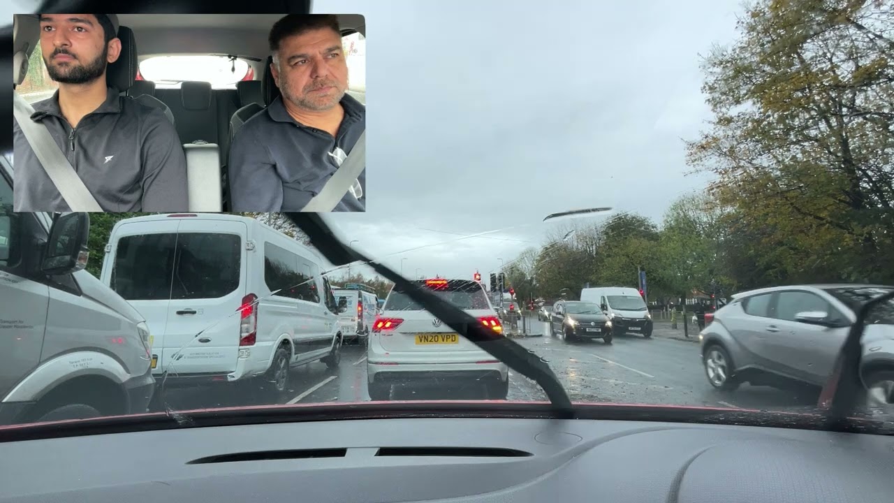 27- Real test route Chadderton mock test updated 2025(Foxdenton lane is 20 now)