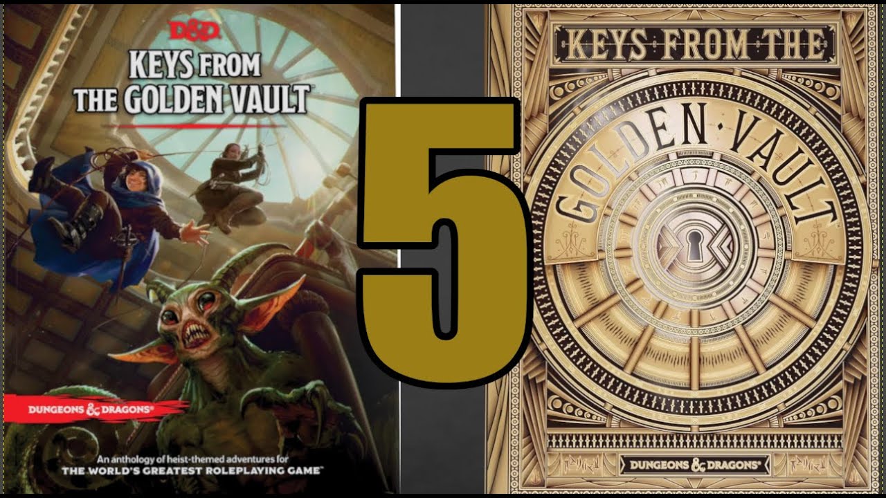 Keys From The Golden Vault DM Guide - Toxworth's Clockworks