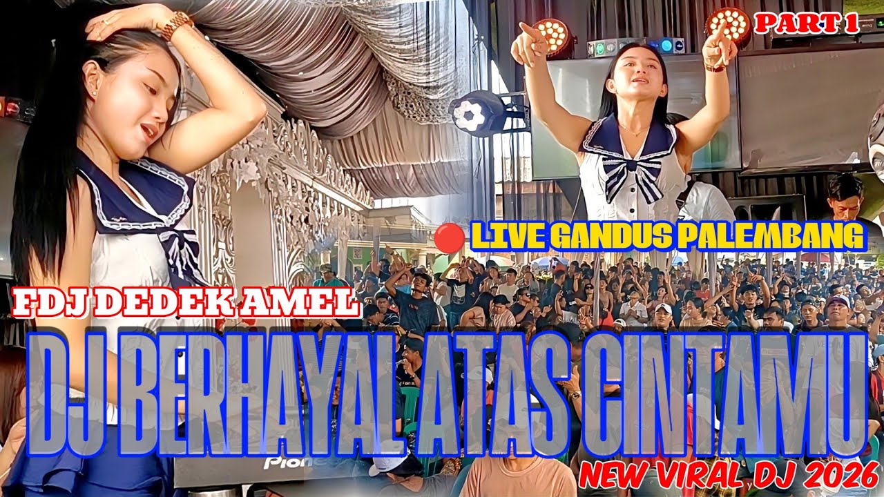 OT SMD • 👑FDJ DEDEK AMEL👑 NEW 🔥DJ BERHAYAL ATAS CINTAMU🚀 PART 1 LIVE GANDUS PALEMBANG ✈️