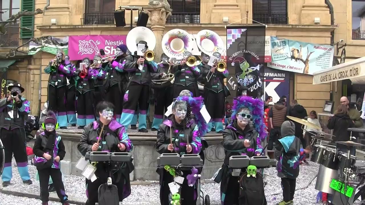 Guggenmusik Las Tortugas Carnaval Orbe 2023 Part6