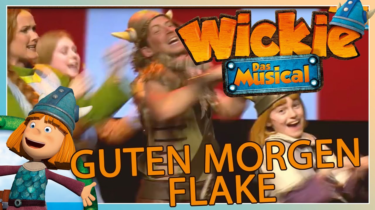 Wickie Musical - Exklusiver Clip ☆ Sing mit ☆ Guten Morgen Flake!