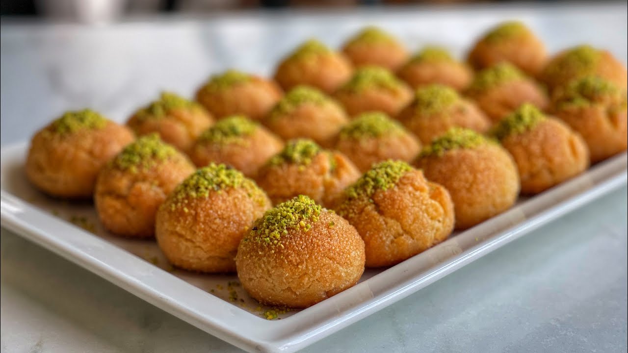 Şerbet Kaynatmak Yok❗ Katı Yağ Yok❗ Dünyanın En Kolay Şerbetli Tatlısı / Hira Tatlısı Tarifi 😋