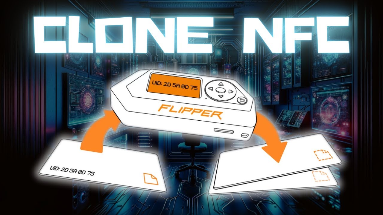 Flipper Zero: Clone NFC Card #hacking #flipperzero