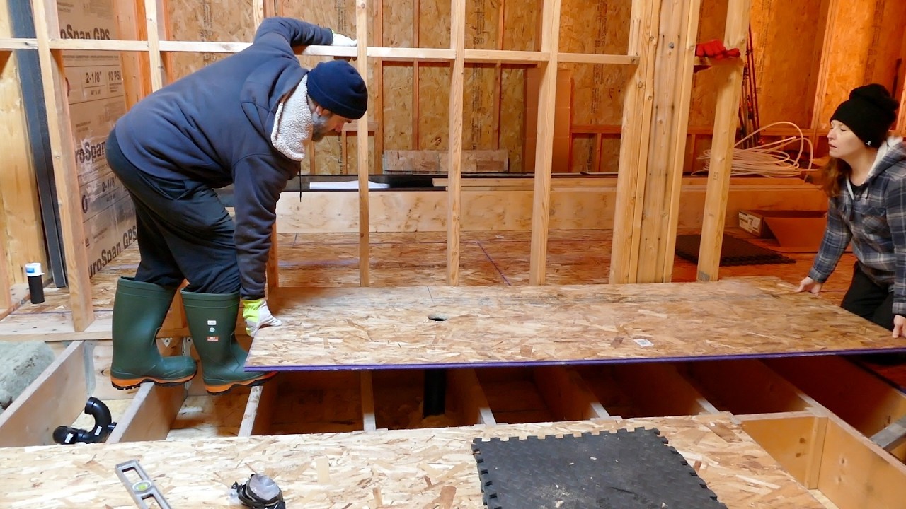 They Say It Might Snow | Rounding Third On The Subfloor