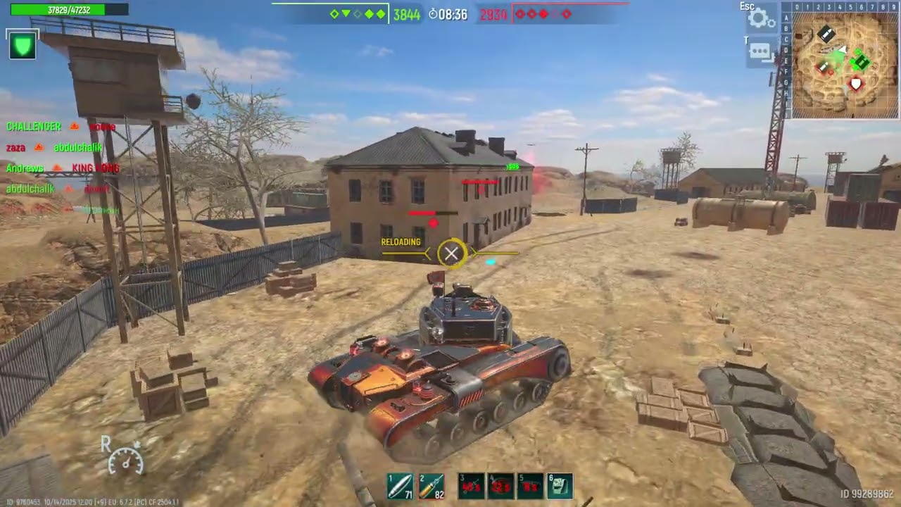 2 VS 2... Challenger/me VS noone/Sicily.. Tank Force