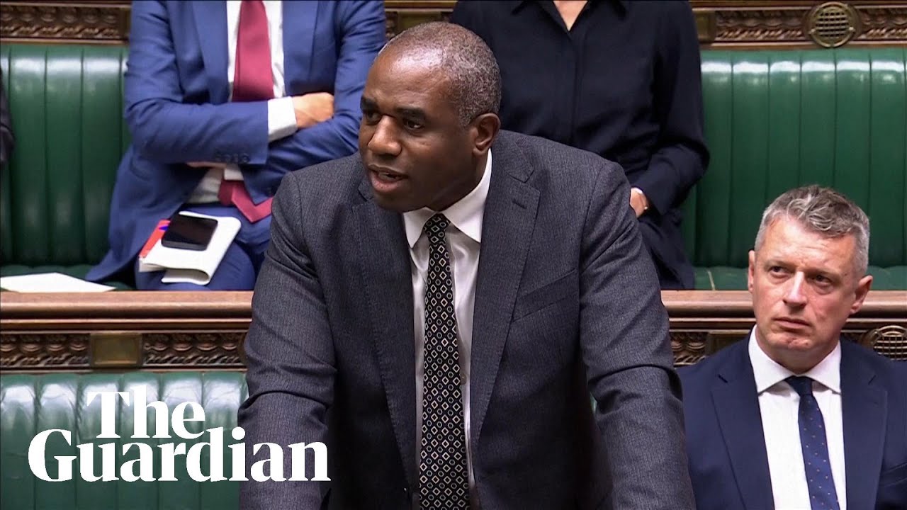 David Lammy calls Israeli aid system for Gaza &lsquo;inhumane&rsquo;