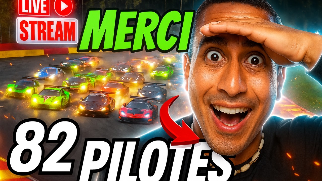 LA COMMUNAUTÉ ASSETTO CORSA COMPETIZIONE dans toute ça SPLENDEUR sur Spa Francorchamps