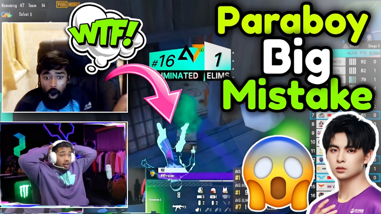 Paraboy Biggest Blunder in PMGC🤯 Neyoo & Scout SHOCKED😱