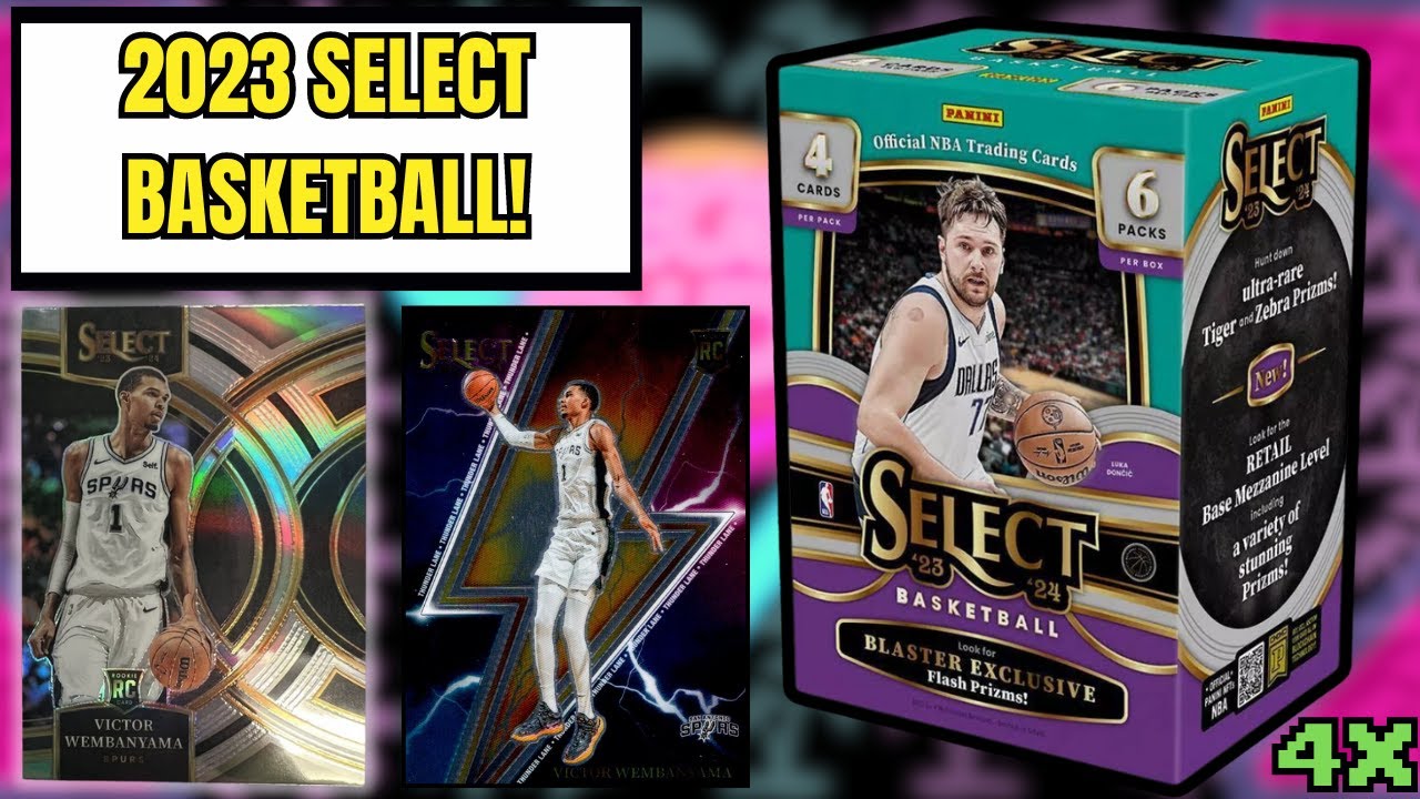 WEMBY'S & MORE! 2023-24 Select Basketball Blaster Box Review!