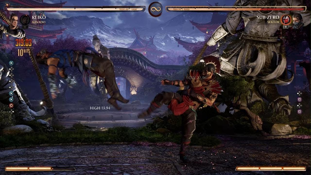 Mortal Kombat 1 - Reiko and Mavado combo