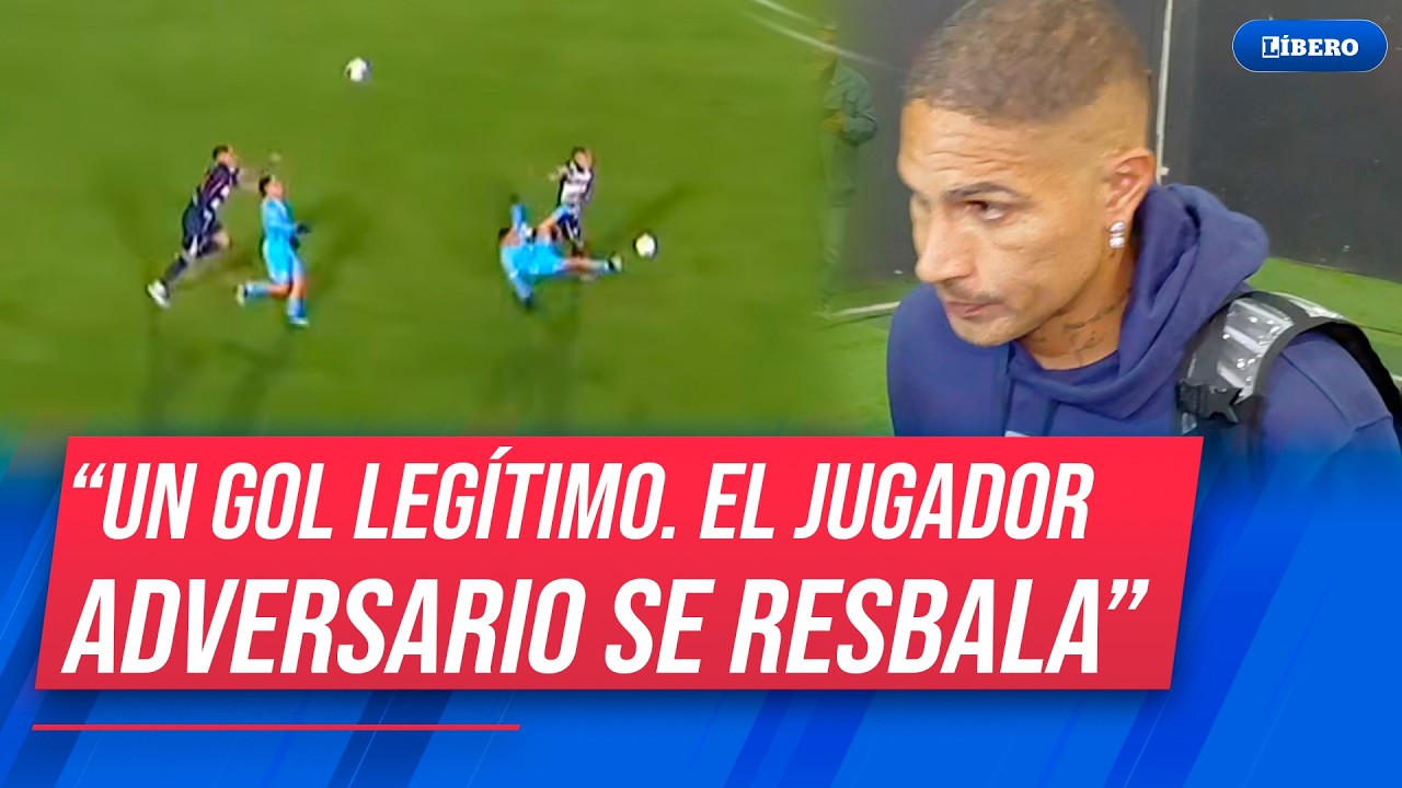 Paolo Guerrero habló sobre el golazo de media cancha que le anularon en Alianza Lima | Líbero