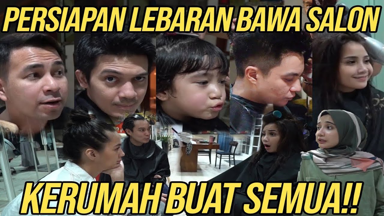 SEMUA PUNYA RAMBUT BARU!!! RAFATHAR MIRIP SIWON!