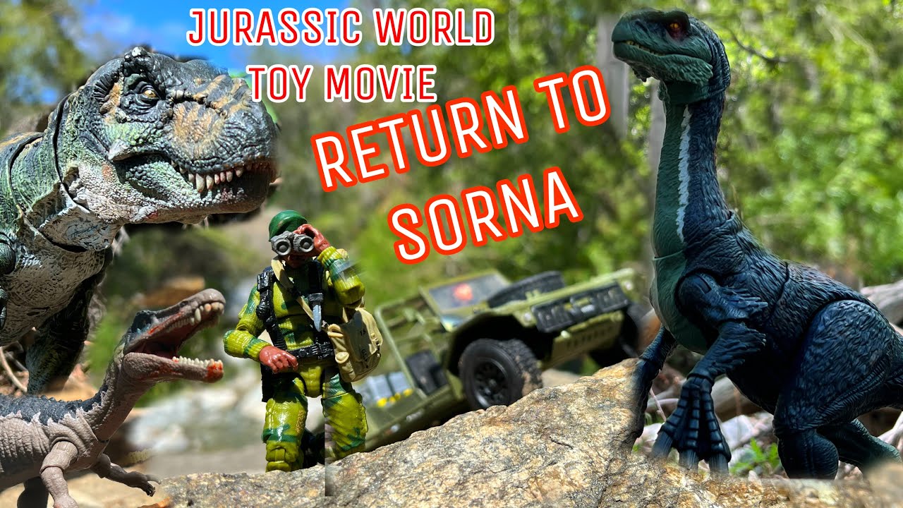Мир Юрского периода: Возвращение в Сорну. #toymovie #dinosaur