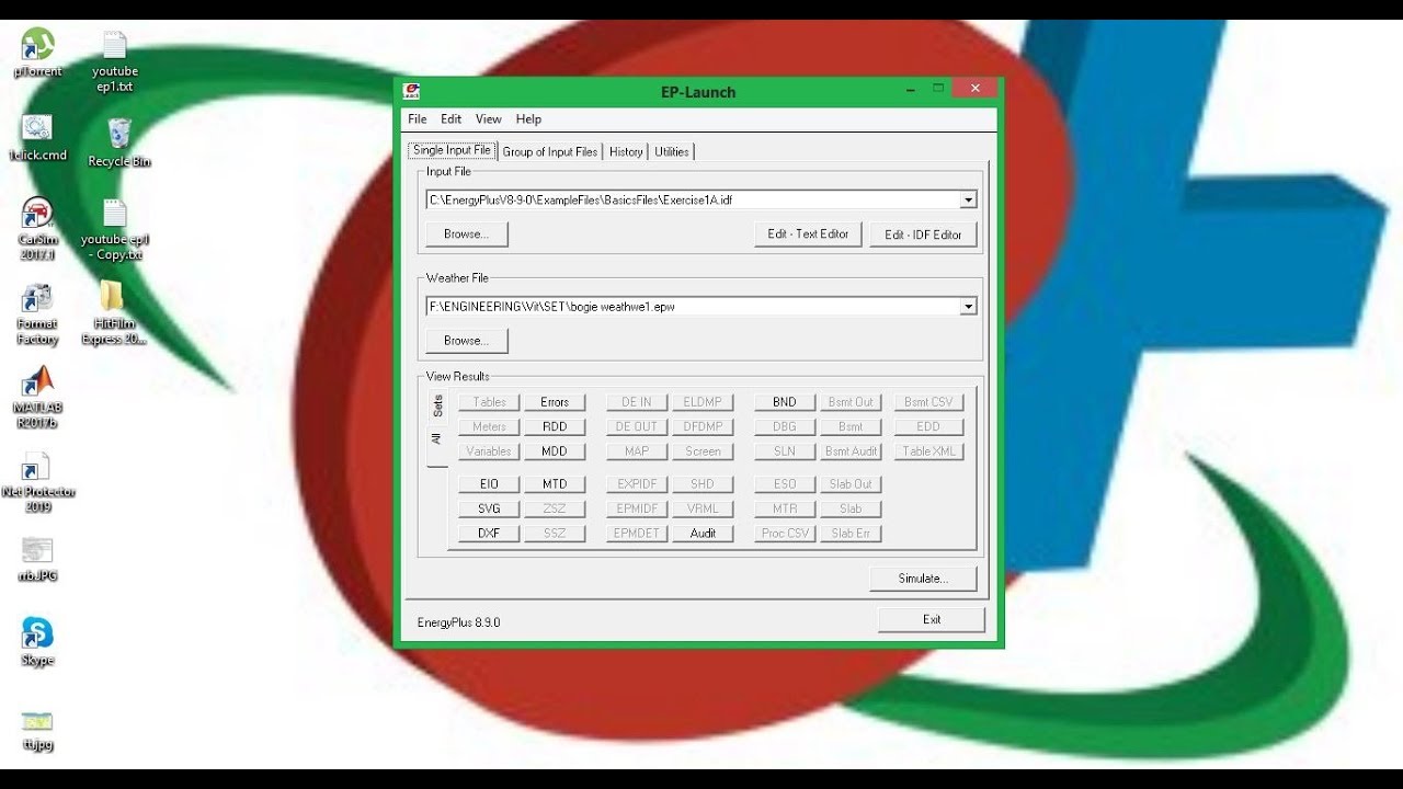 EnergyPlus: Tutorial-4: Schedules