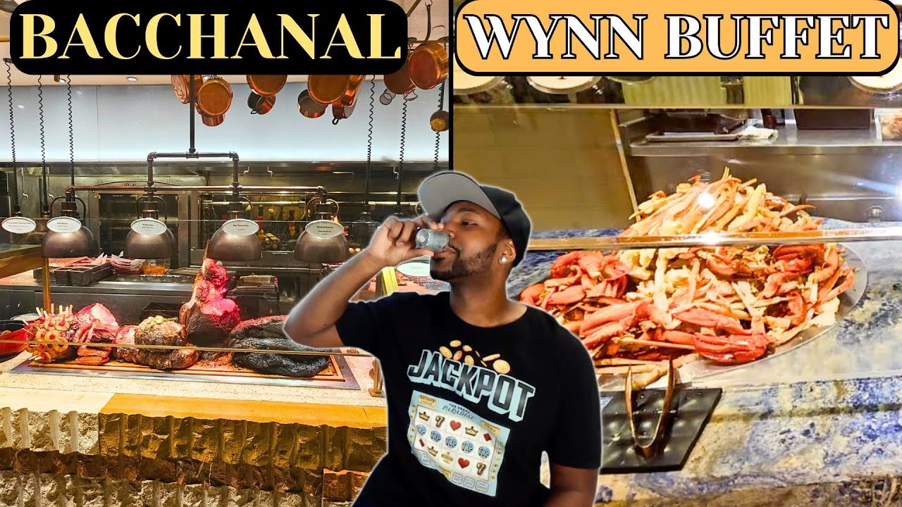Bacchanal Buffet vs Wynn Buffet - Battle Of The Best Las Vegas Buffets! TVPVS 13