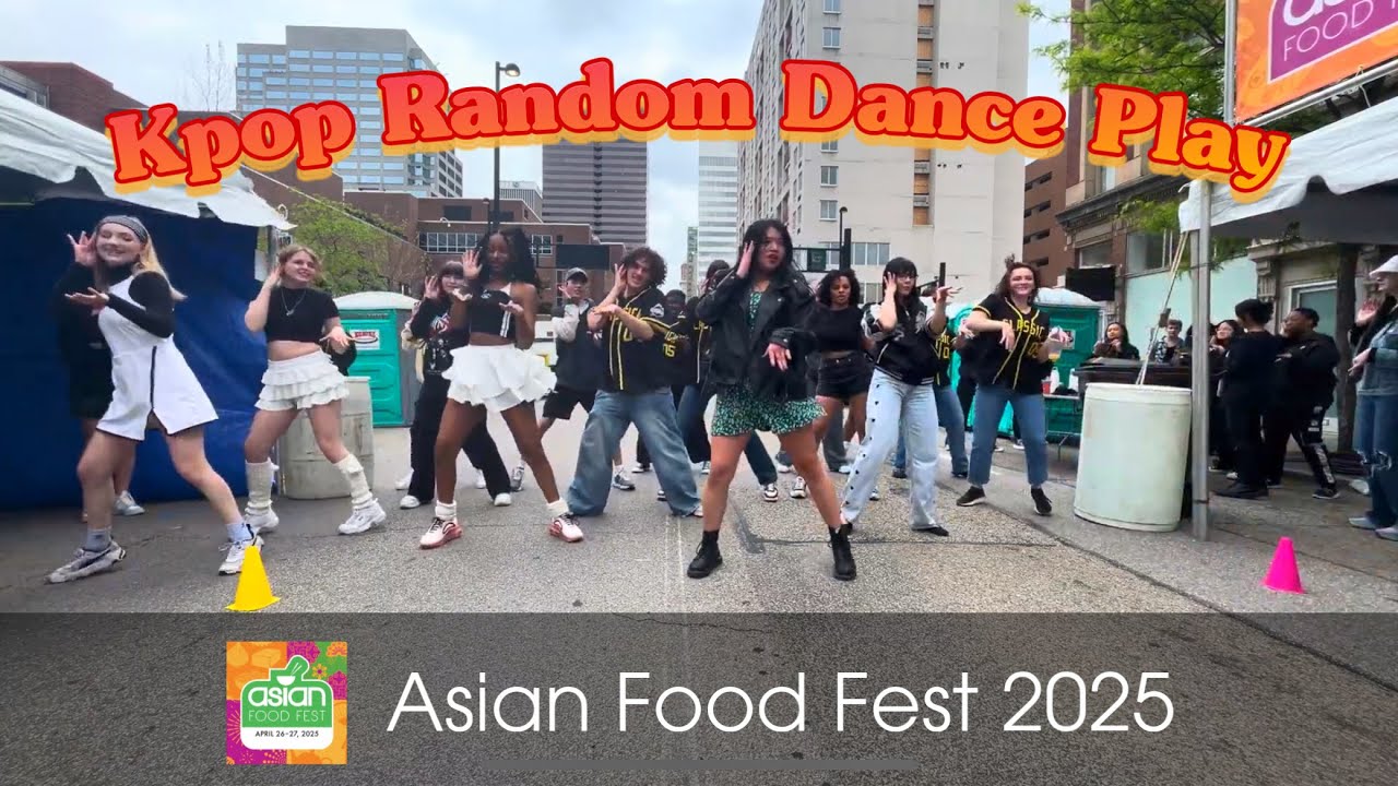 [KPOP IN PUBLIC | CINCINNATI] KPOP RANDOM DANCE PLAY at Asian Food Fest 2025 w/ Ace of Spades KY