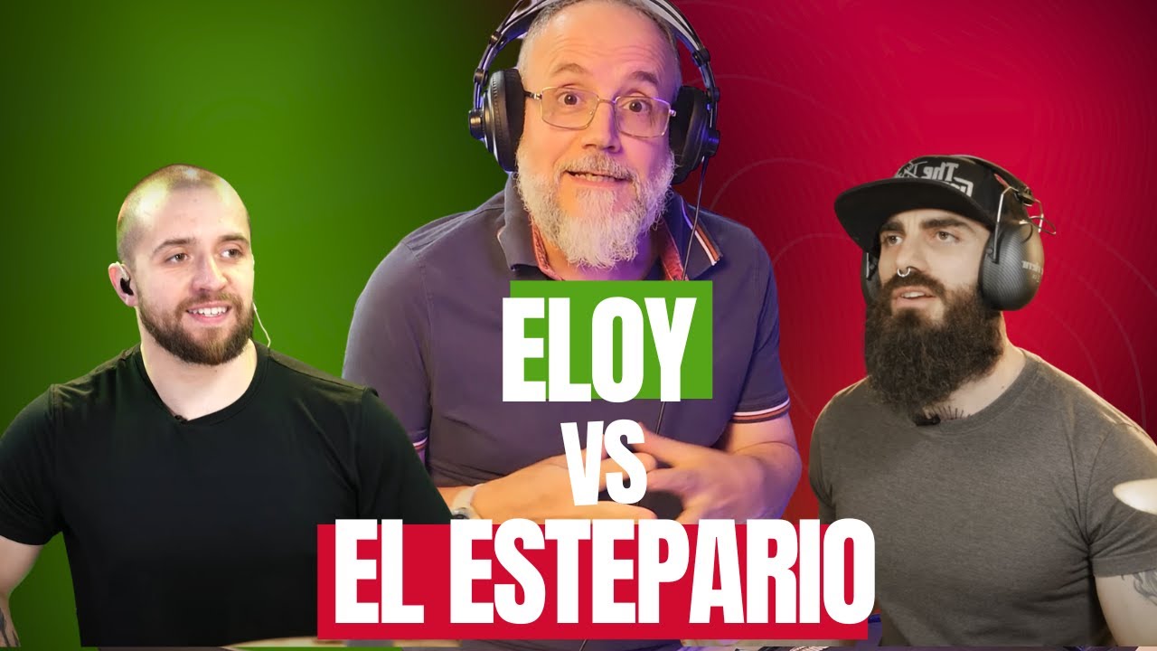 Análise de Eloy Casagrande e El Estepario tocando a mesma música ao mesmo tempo!