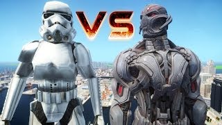 STORMTROOPER VS ULTRON EPIC BATTLE (GTA IV)