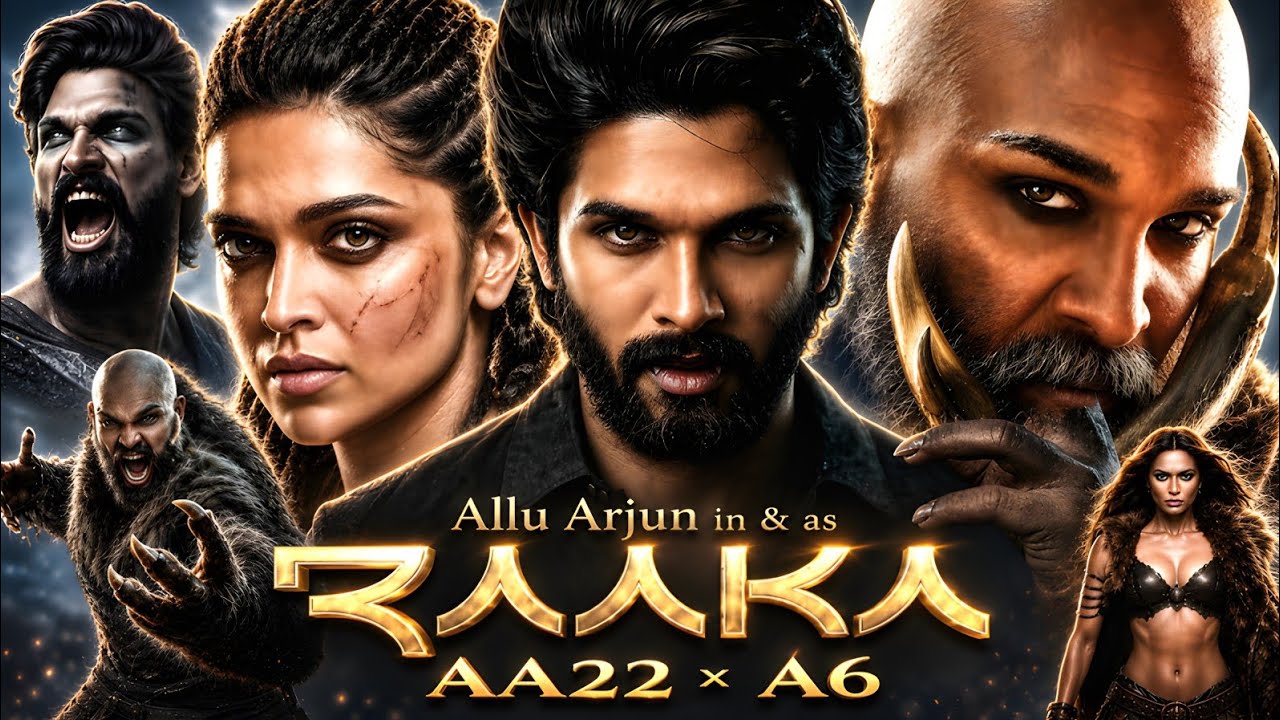 Allu Arjun New Movie RAAKA Hindi Dubbed 2026 Latest Update, Deepika Padukone