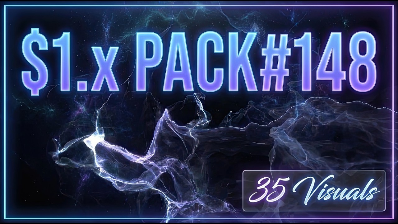 One Dollar Pack#148  - 35 Visuals