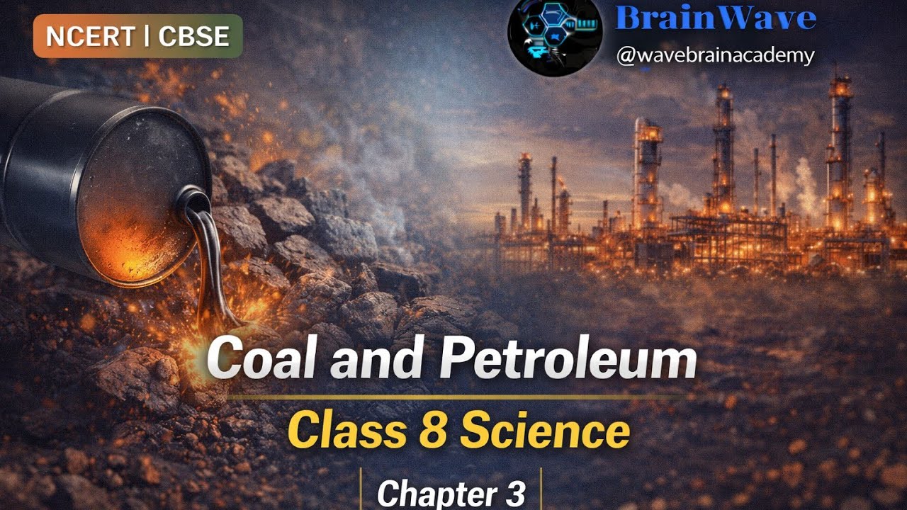 Coal and Petroleum Class 8 Science Chapter 3 NCERT 🛢️🏭
