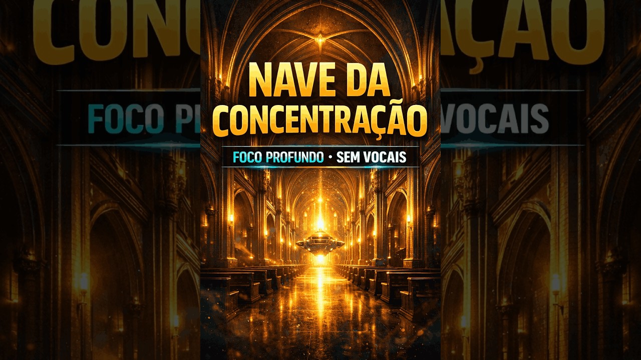 Nave da Concentração (warm ambient “catedral moderno”)