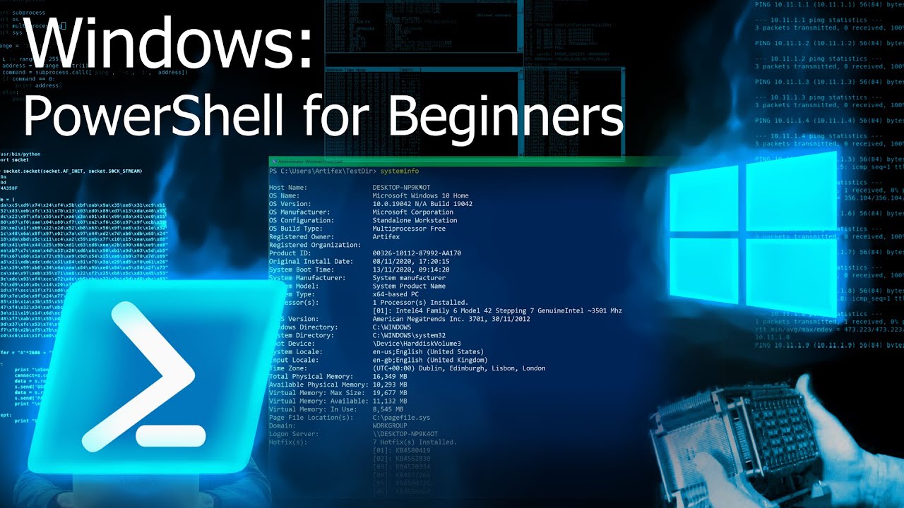 Windows PowerShell/Командная строка для начинающих (учебник)