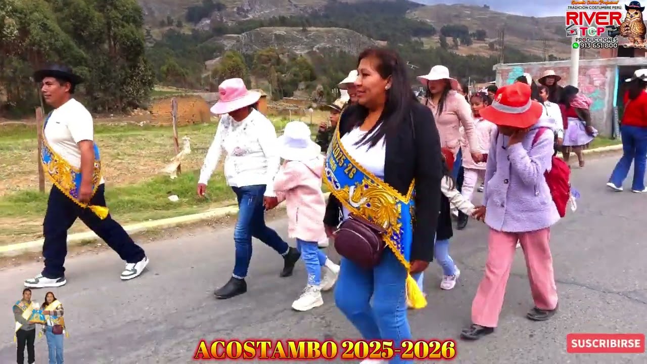 NIÑO JESUS/MACHOS CAPACHOS/ACOSTAMBO MAYORDOMOS SAMUEL RIOS RIVERA/DINA MEZA INGA E HIJOS 2025-2026