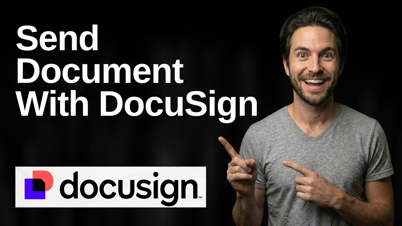 How To Send Document With DocuSign (2026 Easy Guide)