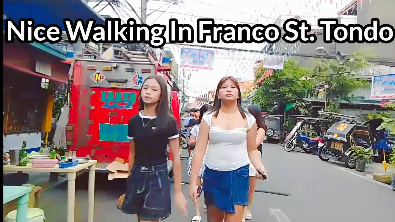Walk Along Franco St. Tondo Manila | Philippines