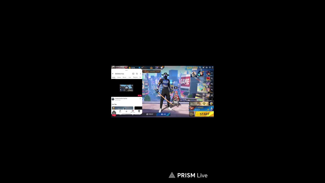 Socialx live for free fire