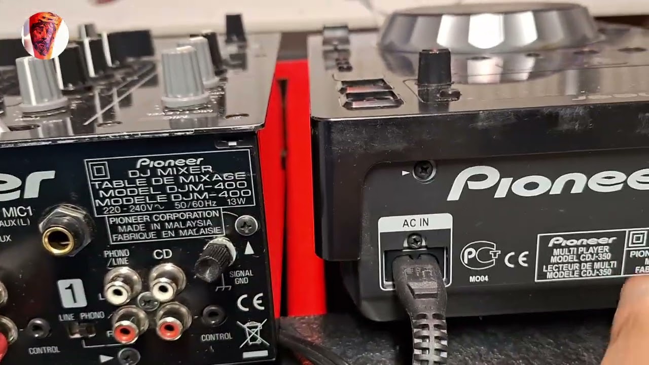 Pioneer CDJ 350 How to connect to the Dj mixer.. easy tips