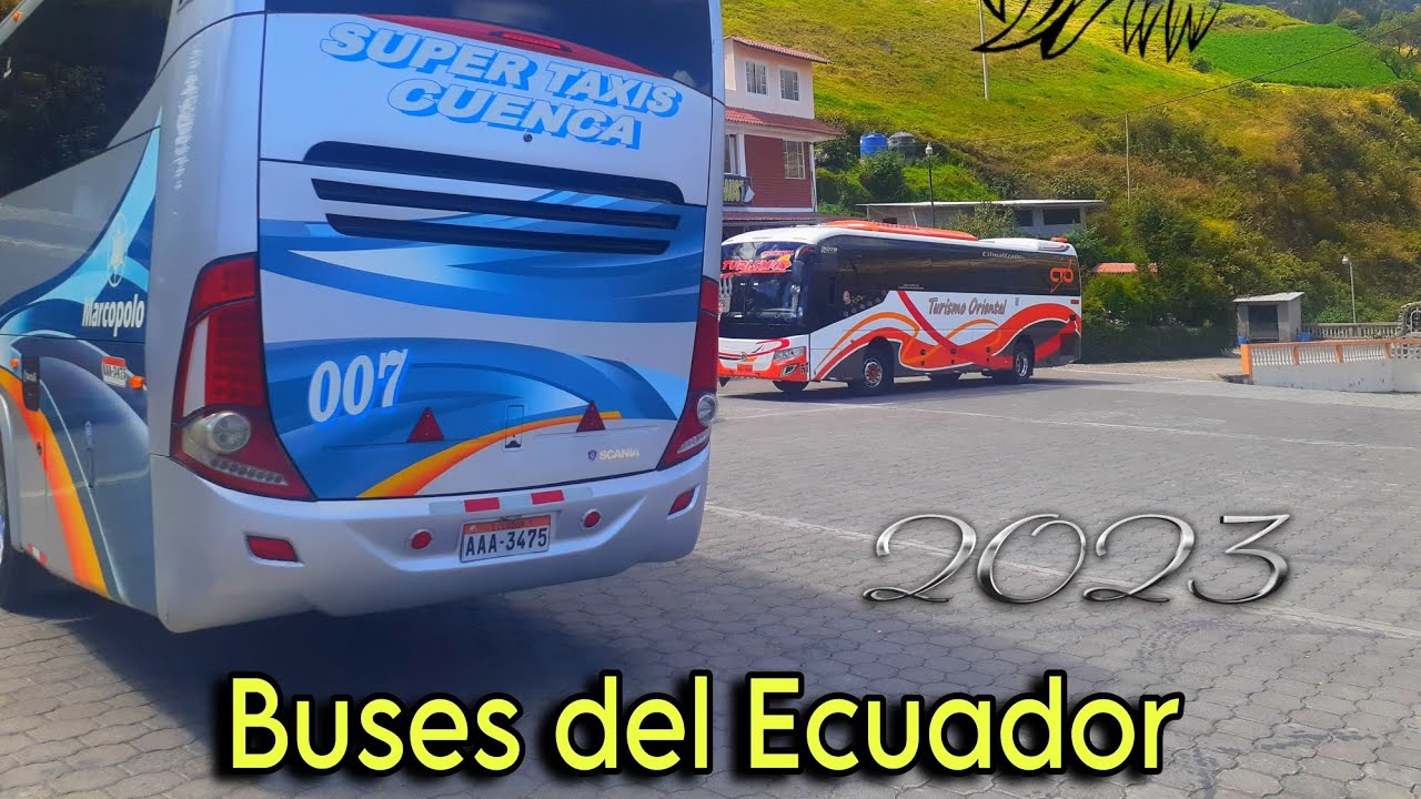 Recorriendo Ecuador 🇪🇨 Buses ecuatorianos