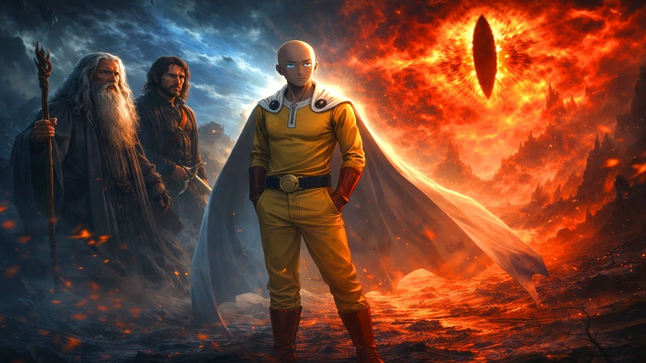 What If Saitama Appeared in Middle- Earth?