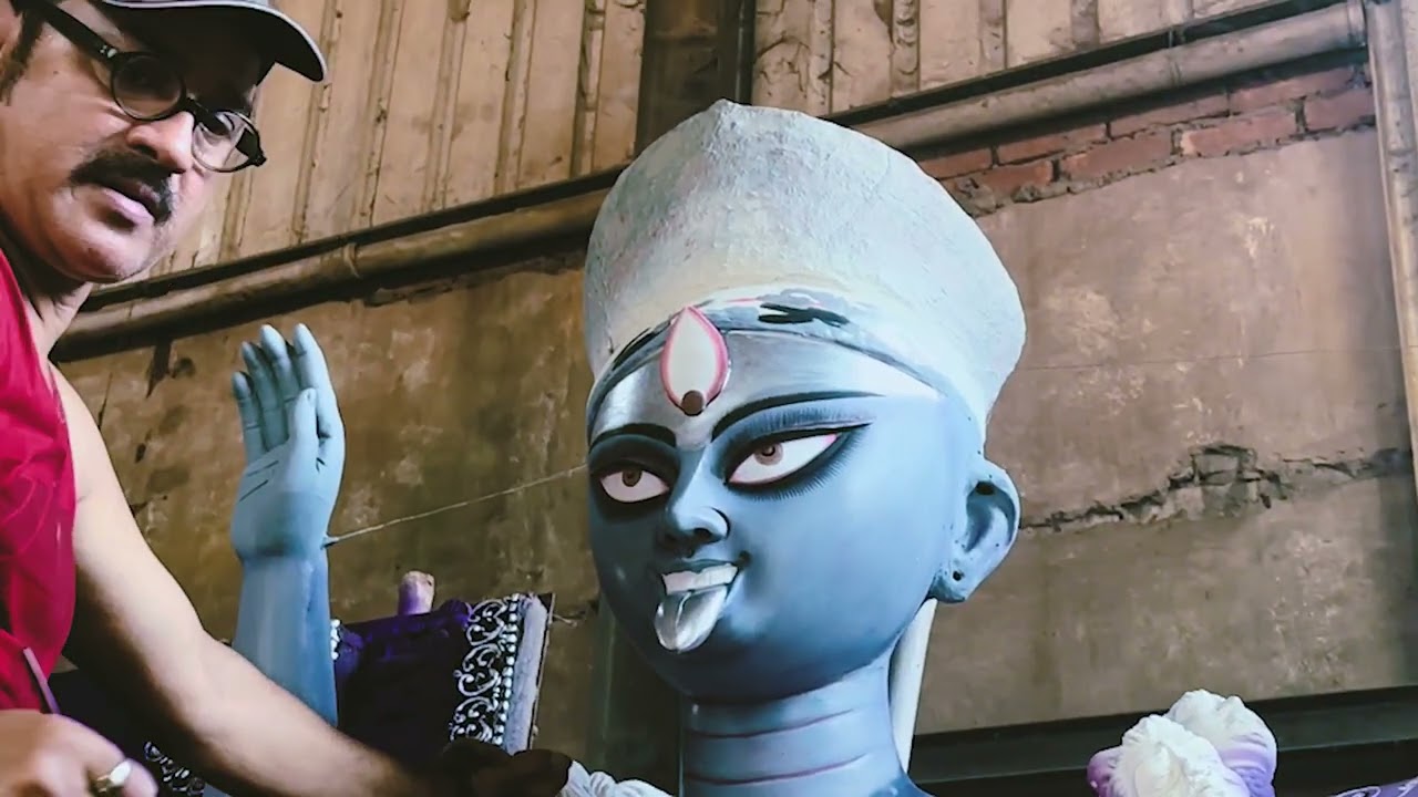 KALI PUJA PREPARATION 2025 || [OFFICIAL VIDEO] || SCULPTOR PRADIP RUDRAPAL || PRP STUDIO