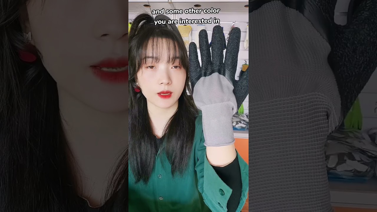 | work gloves | Crinkle Latex Coated Gloves~