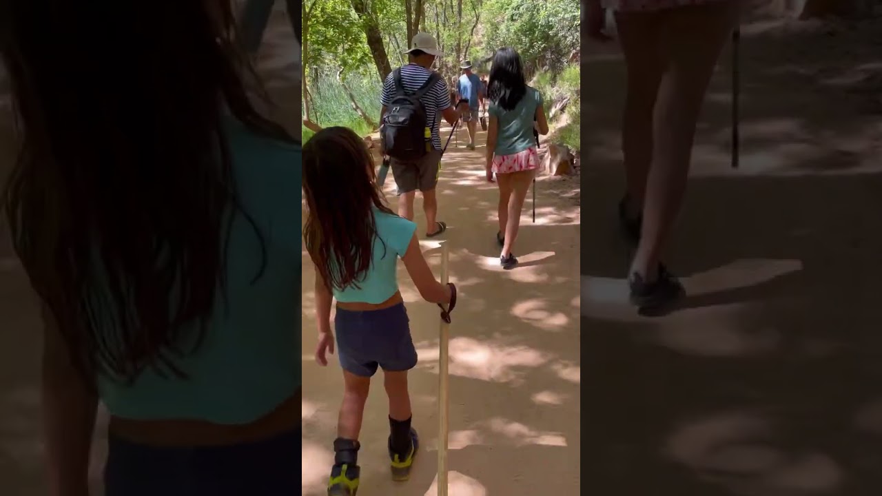 Tips on hiking the narrows at Zion with your kids
