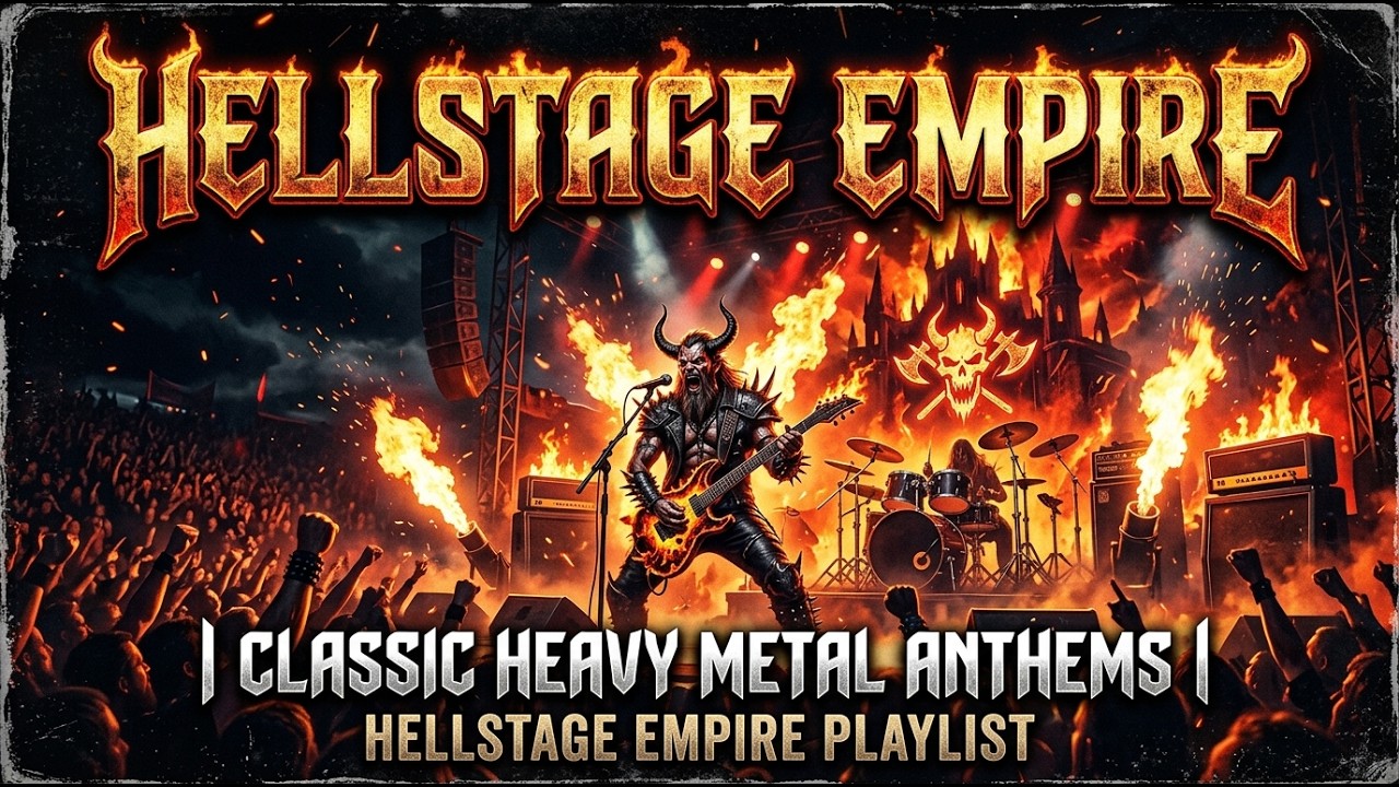 Best Music Hellstage Empire 🔥 Classic Heavy Metal Anthems 🤘 Hellstage Empire Playlist