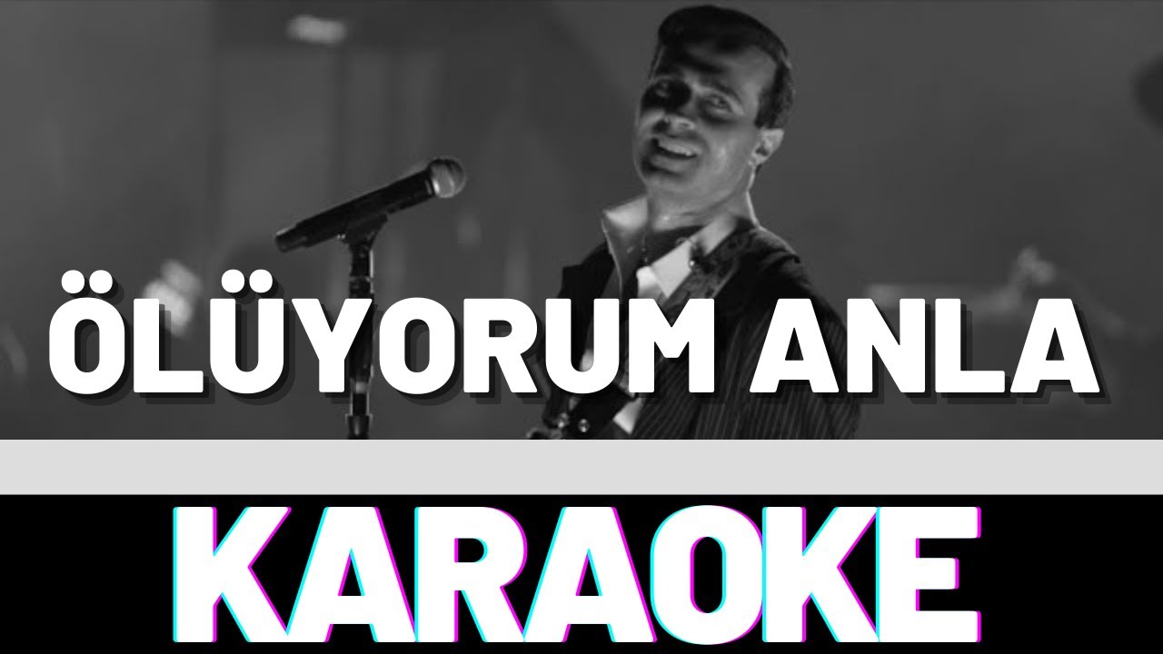 Mert Demir - Ölüyorum Anla KARAOKE