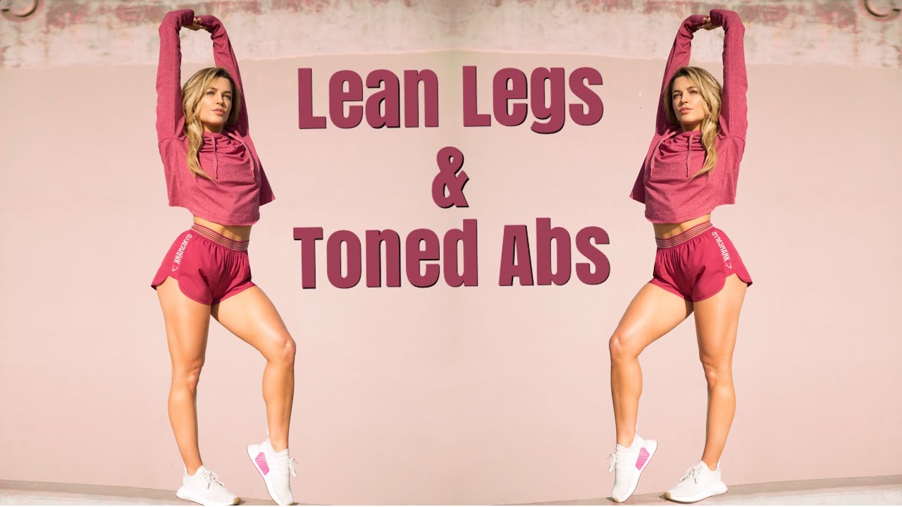 HOME WORKOUT: Legs & Abs | Fresh Finds, Glamglow, & More | Vlog