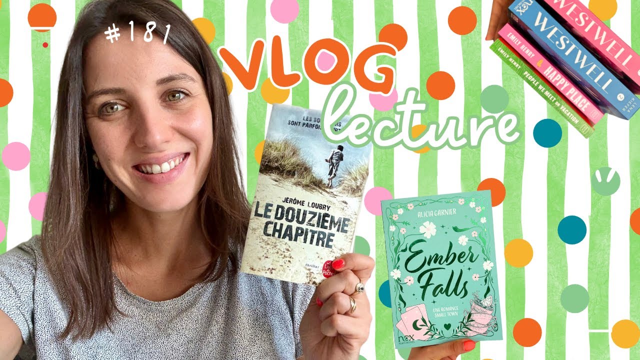 VLOG LECTURE #181 - thriller haletant, Bookhaul & romance smalltown réconfortante 🌸💚☕