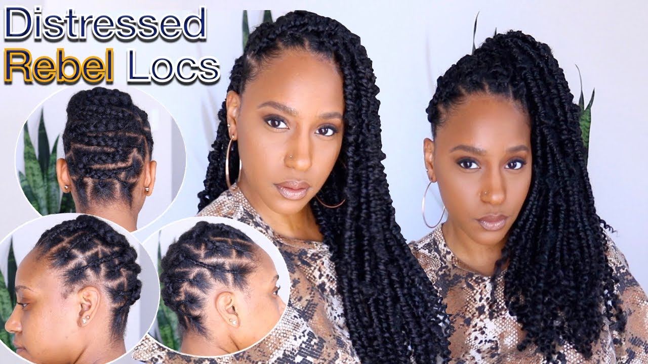 Distressed Rebel Locs 24