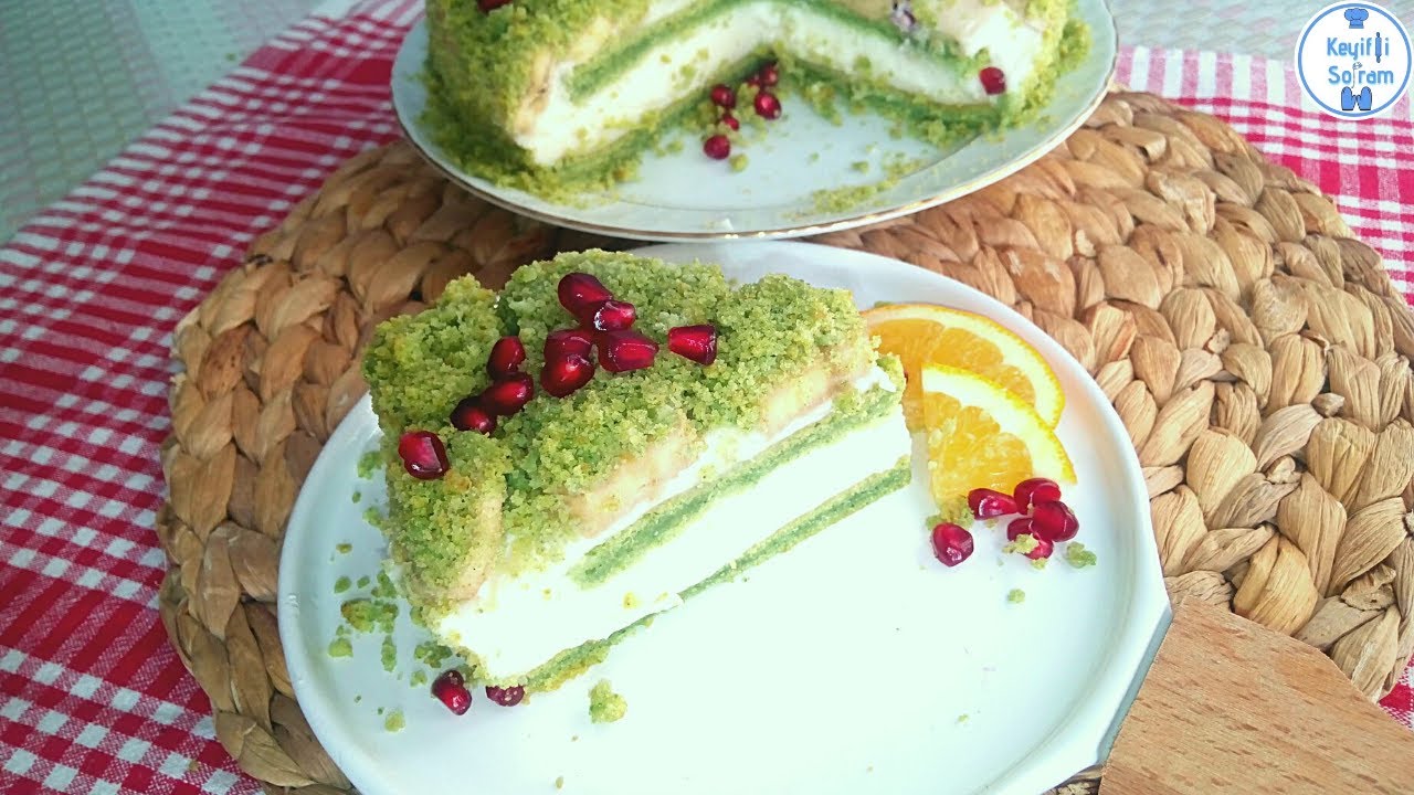 Ispanaklı Yaş pasta👌Harika Bir Lezzet💯
