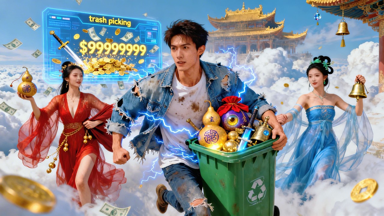 Betrayed and killed!He ascends to heaven,finds divine trash,gains power, and returns for revenge!