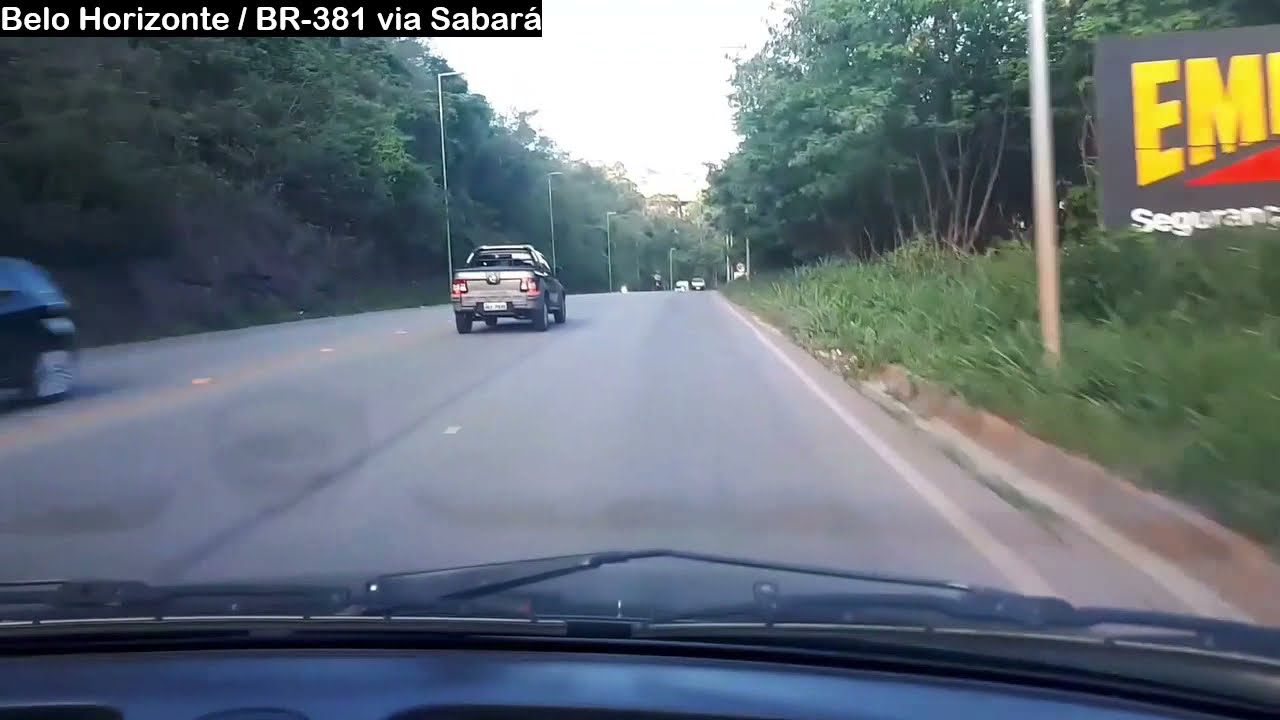 Belo Horizonte / BR 381 (trevo de Caeté) via Sabará - Desvio MGC-262