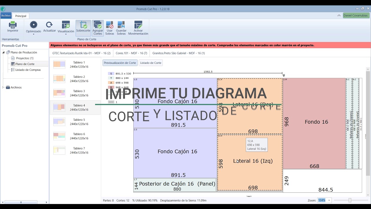 Conoce Promob Cut Pro