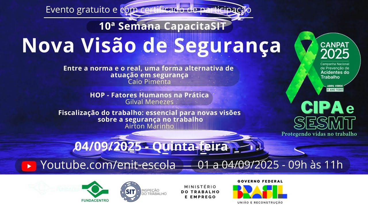 10ª Semana Capacita SIT - 04 set. 2025 - 9h