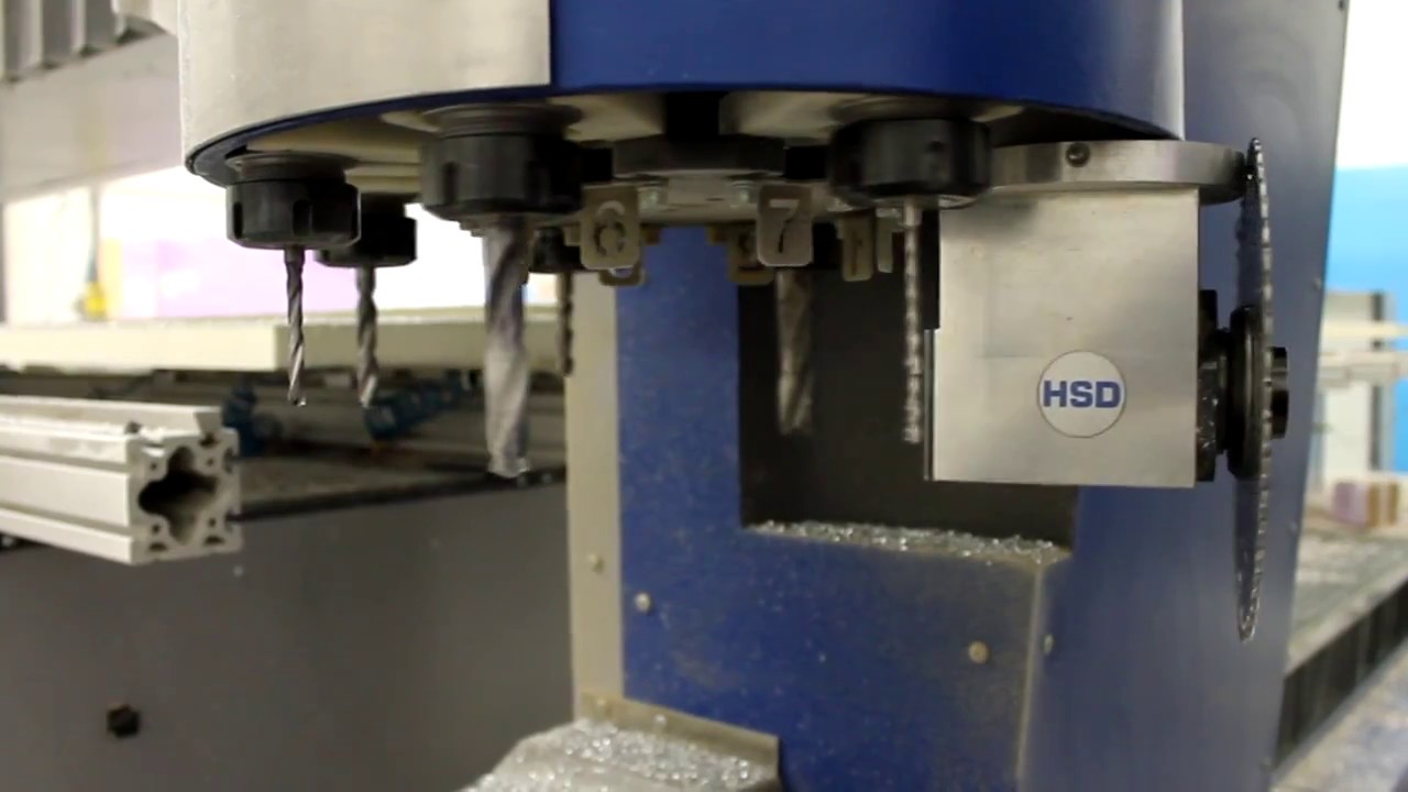Industrial machines in B.A.U.S. AT factory.